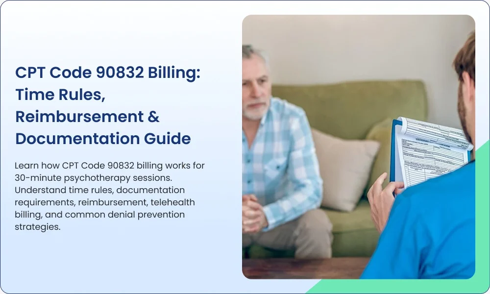 CPT Code 90832 Billing Services for 30-Minute Psychotherapy Sessions