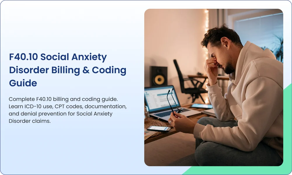 F40.10 Social Anxiety Disorder Billing & Coding Guide