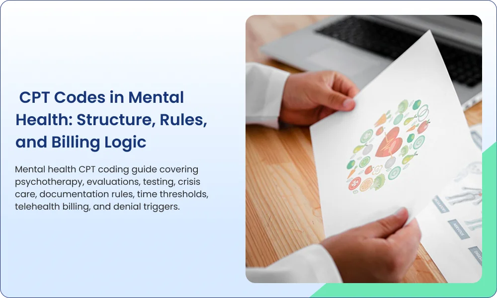 CPT Codes in Mental Health: Structure, Rules, and Billing Logic