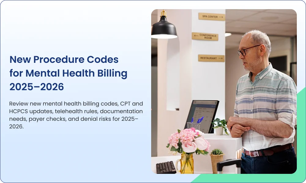 new procedure codes for mental health billing